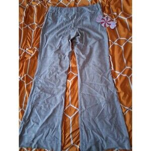 Vintage 2000s Y2K Tracy Evans Women's Beige Teal Plaid Flared Pants